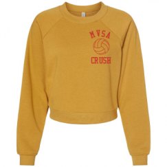 Women's Raglan Pullover Fleece