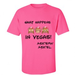 Unisex Ultra Cotton Safety Neon Crewneck Tee