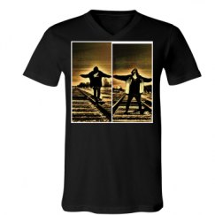 Unisex V-Neck Jersey Tee