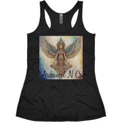 Ladies Slim Fit Super Soft Racerback Triblend Tank