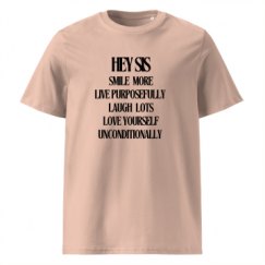 Unisex Organic Ribbed Neck T-Shirt