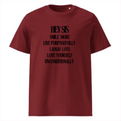 Unisex Organic Ribbed Neck T-Shirt