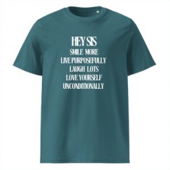 Unisex Organic Ribbed Neck T-Shirt