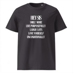 Unisex Organic Ribbed Neck T-Shirt