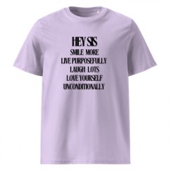 Unisex Organic Ribbed Neck T-Shirt