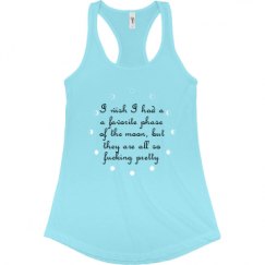 Ladies Slim Fit Racerback Tank Top