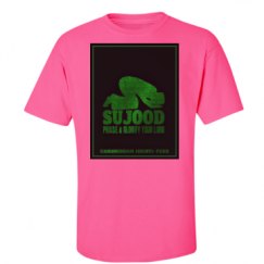 Unisex Ultra Cotton Safety Neon Crewneck Tee