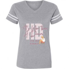 Ladies Relaxed Fit Vintage Sports Tee