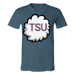 Unisex V-Neck Jersey Tee