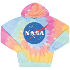 Unisex Tie-Dye Fleece Hoodie