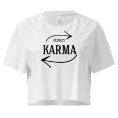 Ladies Festival Cali Crop Top Tee