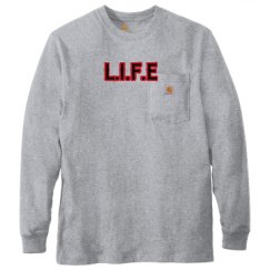 Unisex Carhartt Pocket Long Sleeve Tee