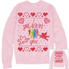 I SMACKIN' LOVE YOU (PINK DISTRESSED)