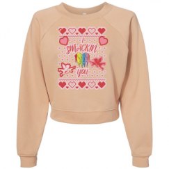 Women's Raglan Pullover Fleece