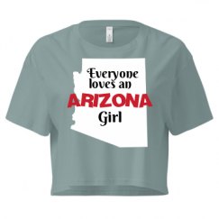 Ladies Festival Cali Crop Top Tee