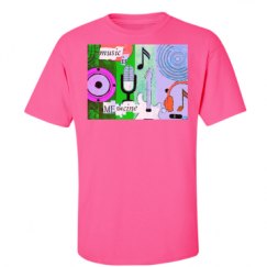 Unisex Ultra Cotton Safety Neon Crewneck Tee