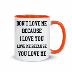 11oz Ceramic Mug with Color Inside