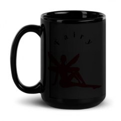 15oz Black Glossy Mug