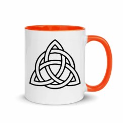 11oz Ceramic Mug with Color Inside