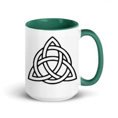 15oz Ceramic Mug with Color Inside