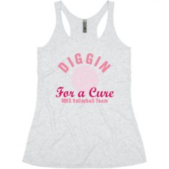 Ladies Slim Fit Super Soft Racerback Triblend Tank