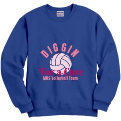 Unisex Film and Foil Crewneck Sweatshirt