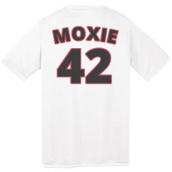 Youth Sports Shirt Scrim Jersey CJR White