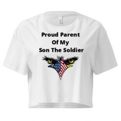 Ladies Festival Cali Crop Top Tee