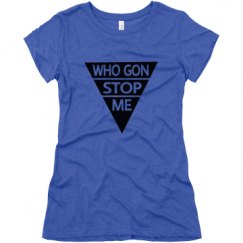 Ladies Slim Fit Super Soft Triblend Tee