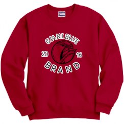 Unisex Film and Foil Crewneck Sweatshirt