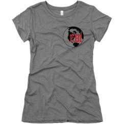 Ladies Slim Fit Super Soft Triblend Tee