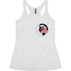 Ladies Slim Fit Super Soft Racerback Triblend Tank