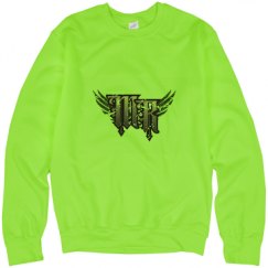 Unisex Neon Crewneck Sweatshirt