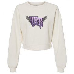 Women's Raglan Pullover Fleece