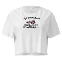 Ladies Festival Cali Crop Top Tee