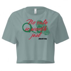 Ladies Festival Cali Crop Top Tee