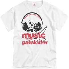 music is my painkiller man 