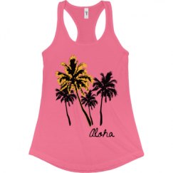 Ladies Slim Fit Racerback Tank Top