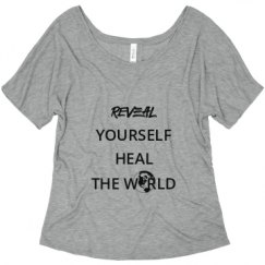 Ladies Flowy Slouchy Tee