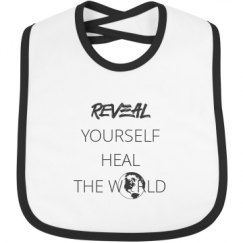 Infant Contrast Trim Bib