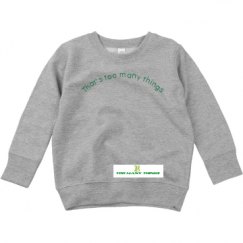 Toddler Crewneck Basic Promo Sweatshirt