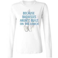 Ladies Relaxed Fit Basic Long Sleeve Tee