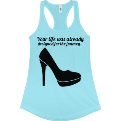 Ladies Slim Fit Racerback Tank Top
