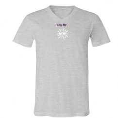 Unisex V-Neck Jersey Tee