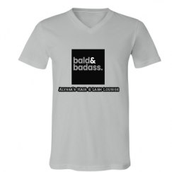 Unisex V-Neck Jersey Tee