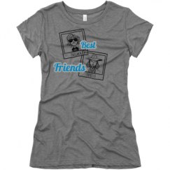 Ladies Slim Fit Super Soft Triblend Tee