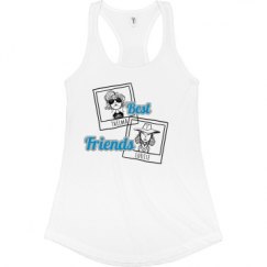 Ladies Slim Fit Racerback Tank Top