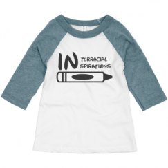 Toddler 3/4 Sleeve Raglan Tee