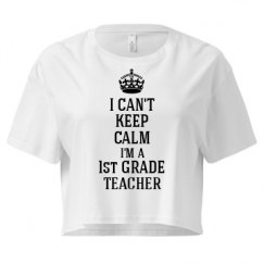 Ladies Festival Cali Crop Top Tee