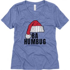 Ladies Relaxed Fit Super Soft Triblend V-Neck Tee